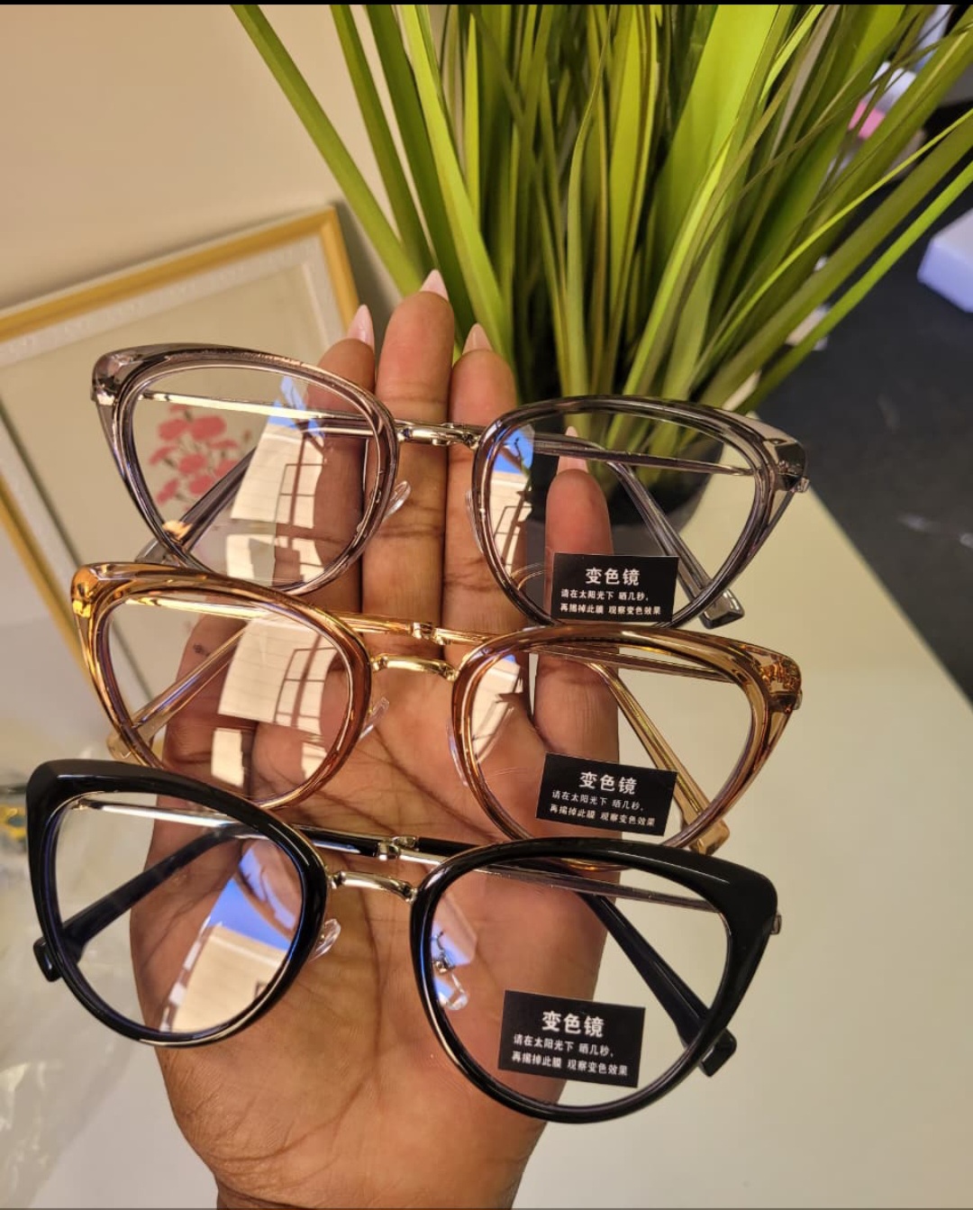 Photochromic glasses