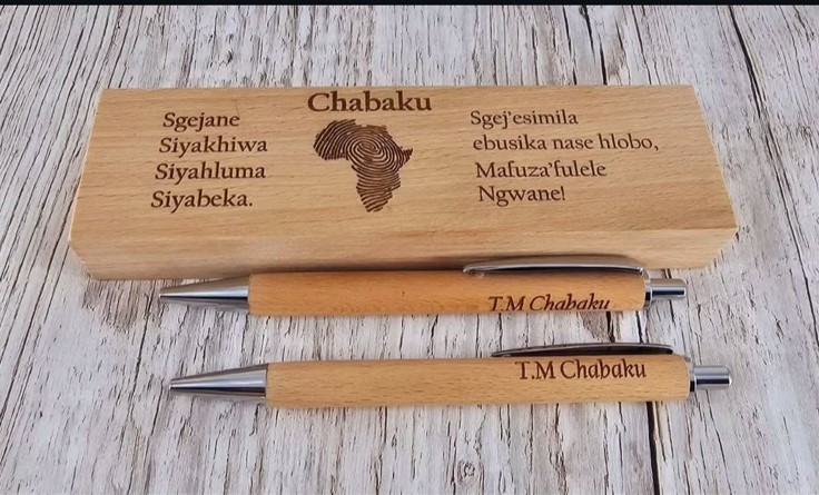 Engraved Pen And Case